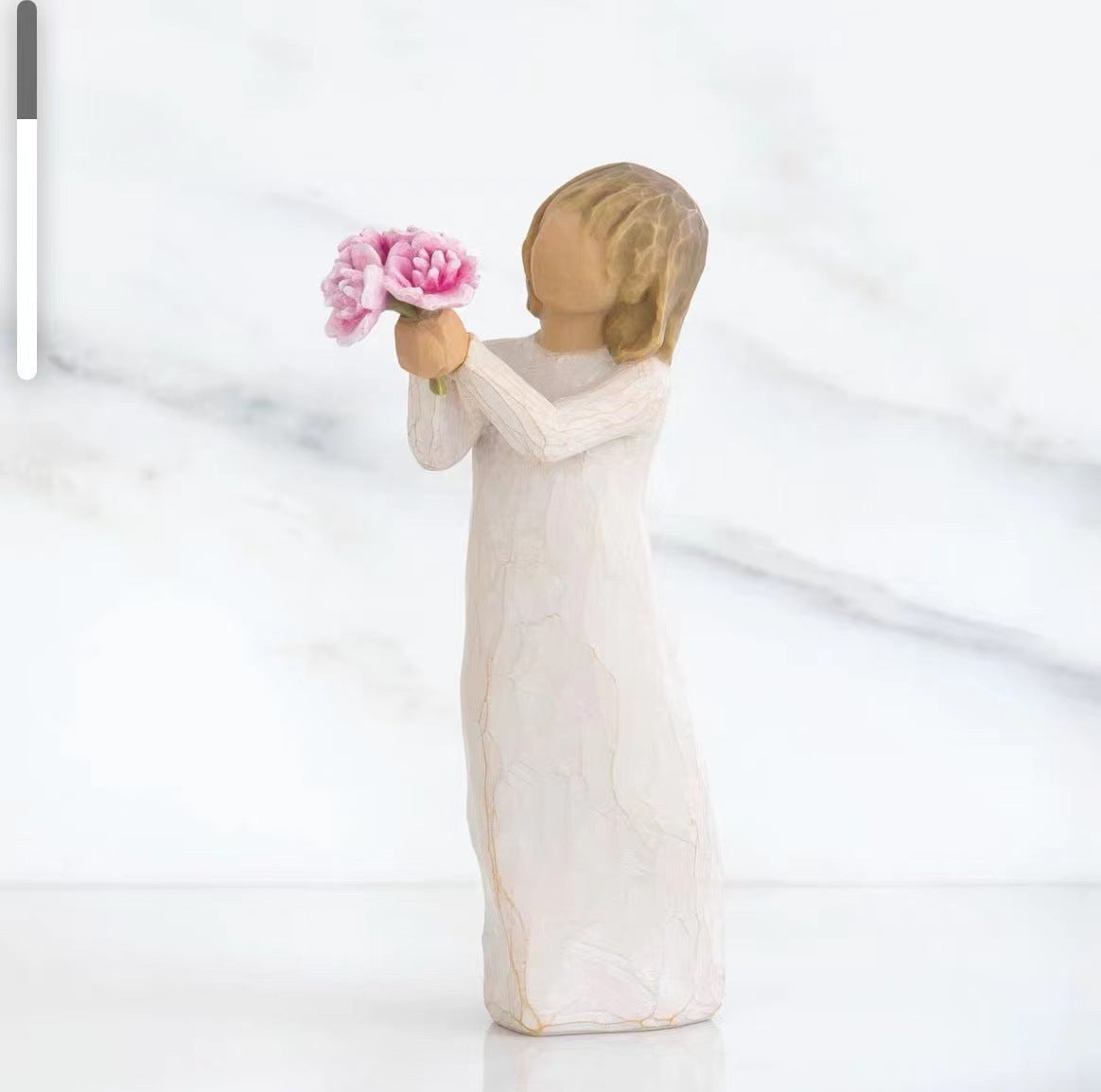Premium Girl Resin Statue Decoration - Modern Home Ornament Collection