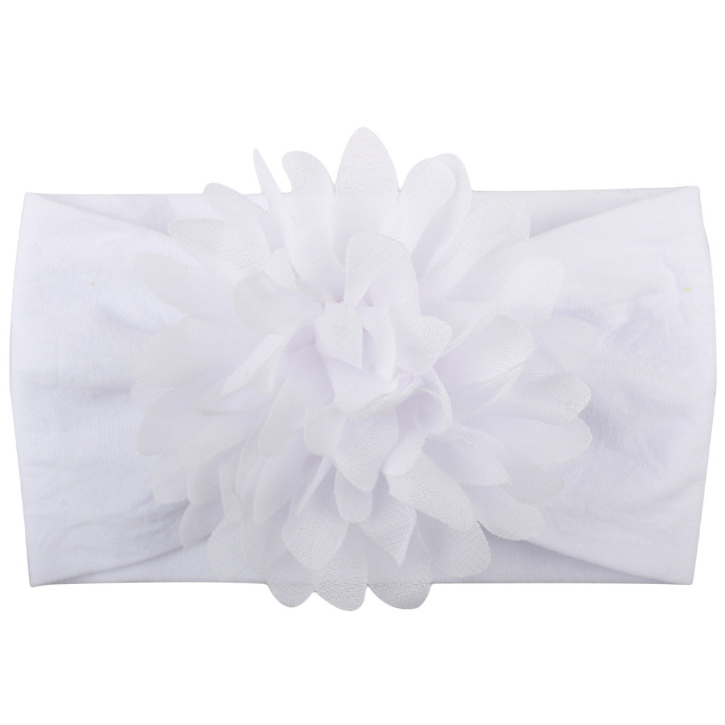 Chiffon Flower Baby Headband - Cute Princess Hair Accessories for Infant Girls