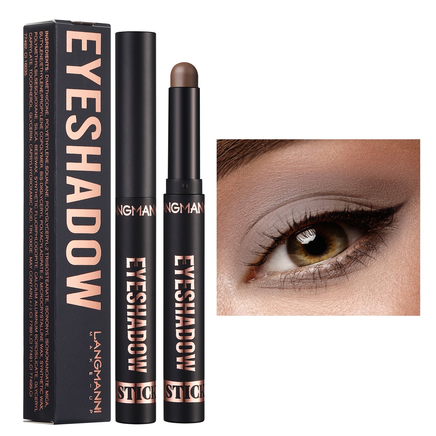 Shimmer Eyeshadow Stick - Easy-Apply Glitter Eyeshadow Stick 24 Shades Available
