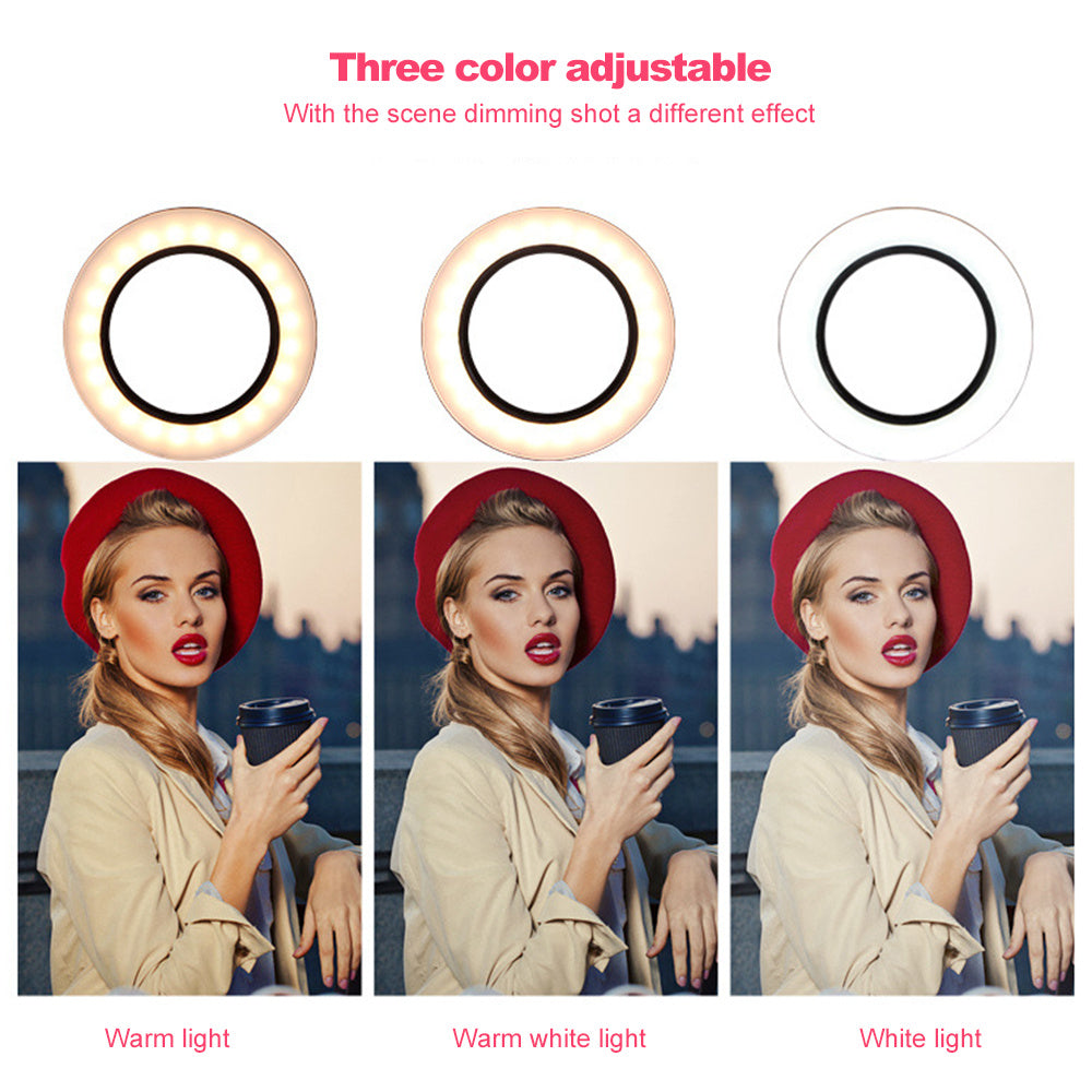 LED Ring Light 26cm - Professional Photography & Streaming Light with Bluetooth Remote
