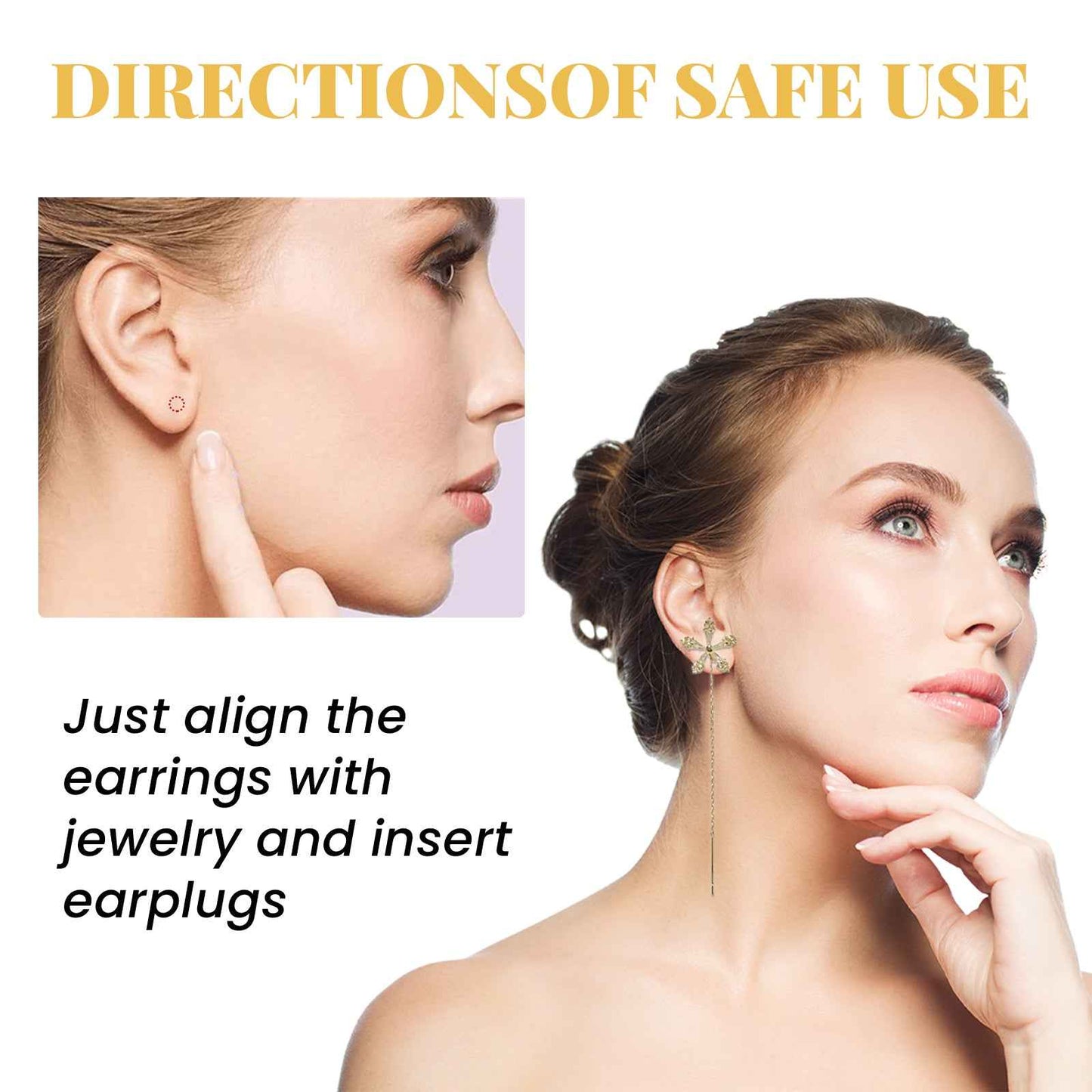 Sweet Crystal Flower Long Earrings, Ear Acupoint Earrings Niche Fashion Small Fresh And Cute Earrings