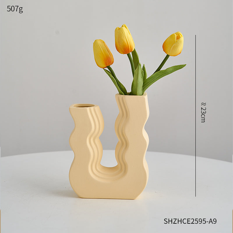 Premium Ins Vase Decoration - Modern Simple Home Centerpiece