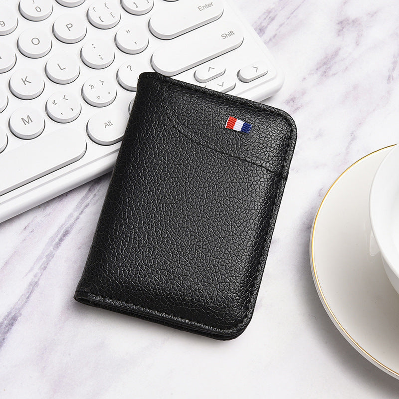 Men's Multi-Functional Card Holder Wallet - Portable Multi-Slot Design