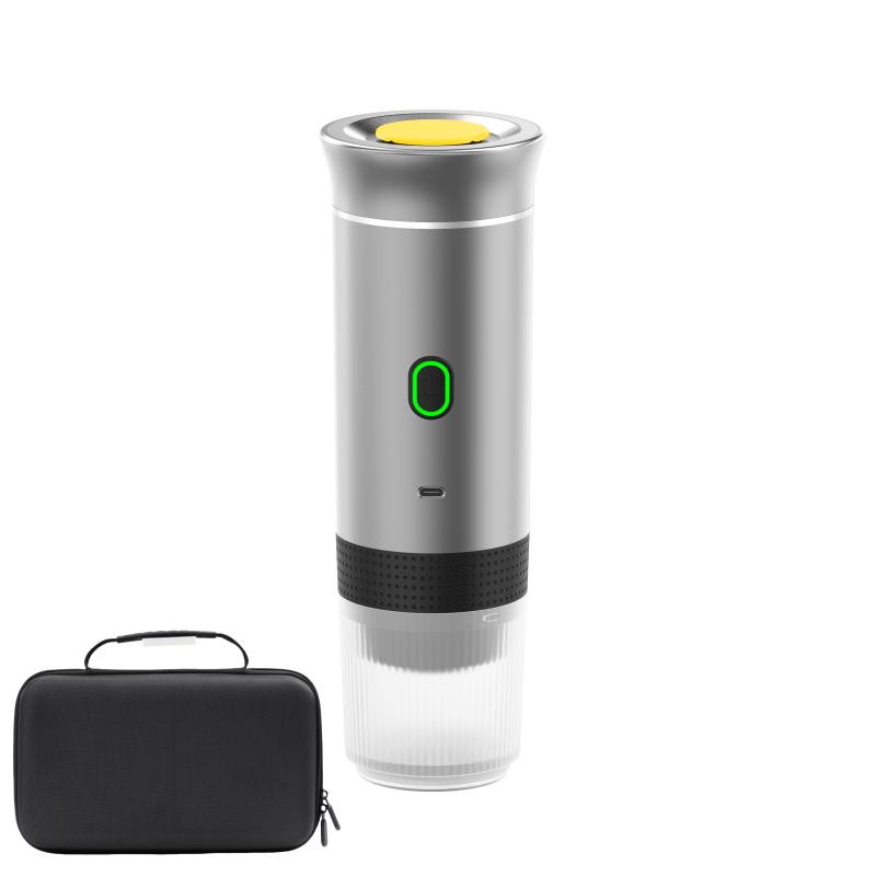 Portable Electric Capsule Coffee Machine - Wireless Heating Travel Espresso Maker