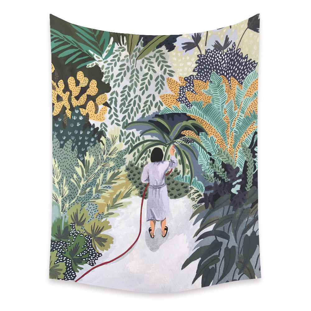 Bedroom Wall Decor Background Fabric Tapestry - Large Decorative Wall Hanging for Home