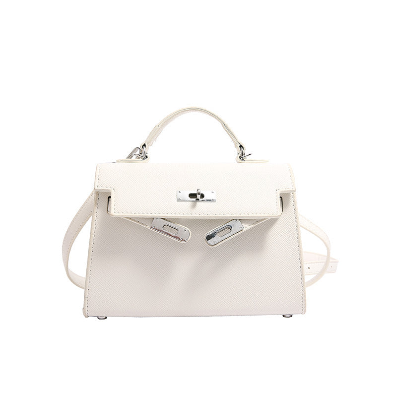 Women's Square Shoulder Bag - Classic PU Leather Handbag