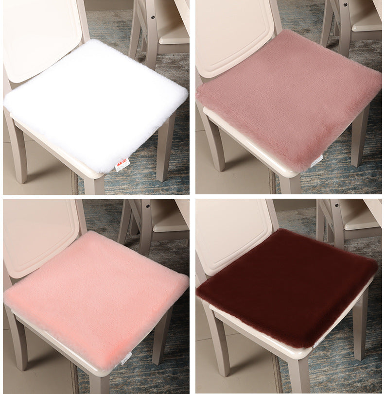 Thickened Warm Plush Car Sofa Cushion