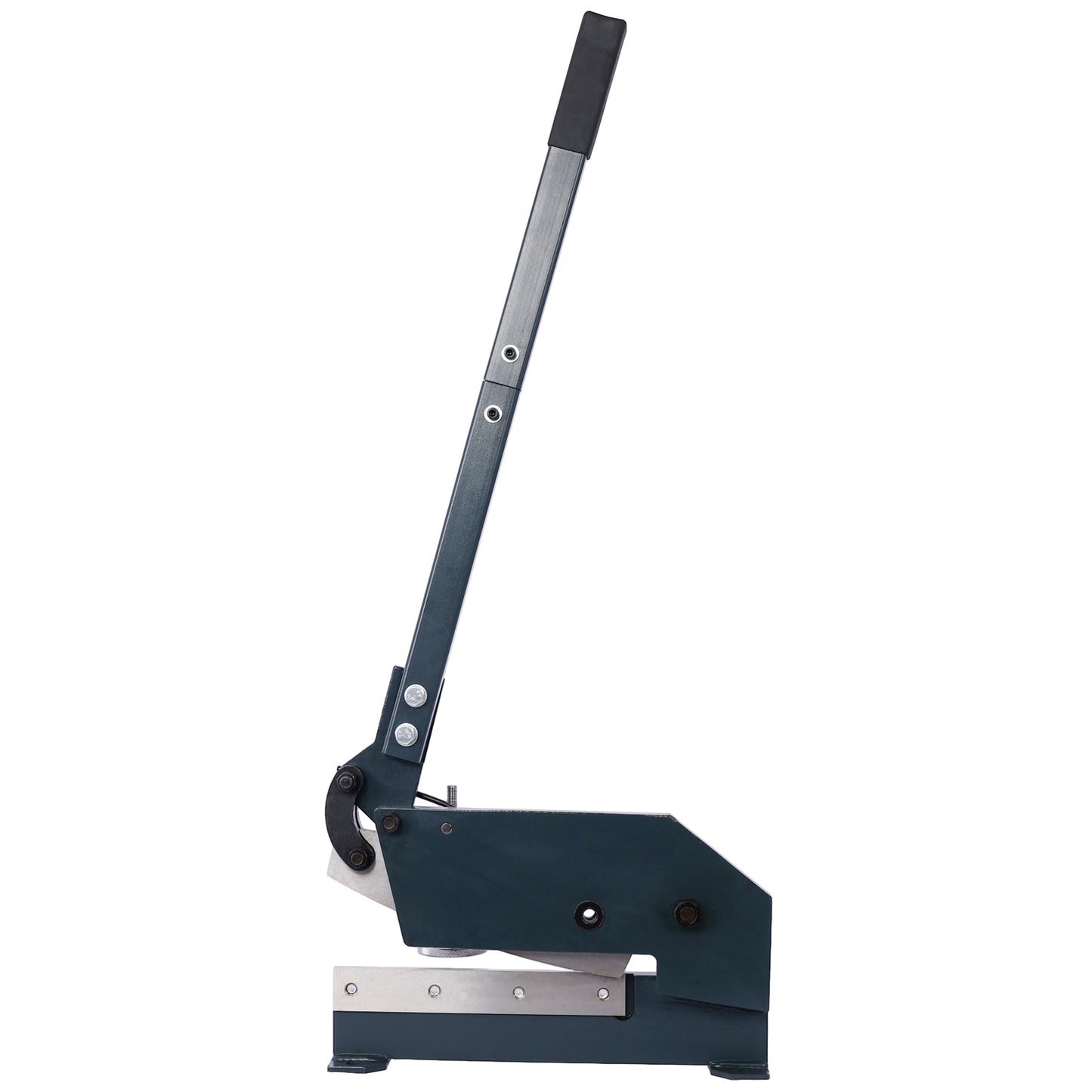 Industrial 10-Inch Sheet Metal Plate Shear, Solid Construction Mounting Type Metal Shear, High Precision Manual Hand Plate Shear