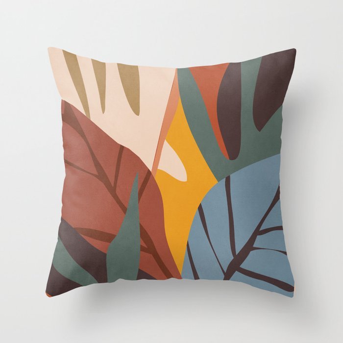 Abstract Geometric Portrait Pillowcase - Modern Art Home Sofa Cushion Pillow Cover