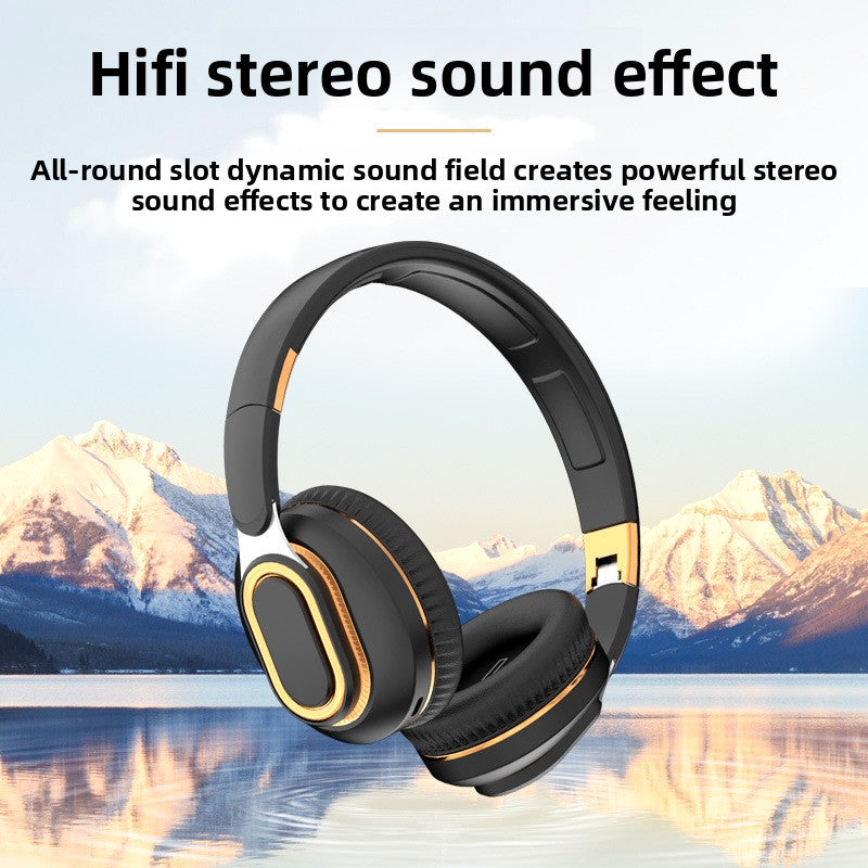 Comfort Fit Bluetooth Headphones - Wireless Over-Ear Design