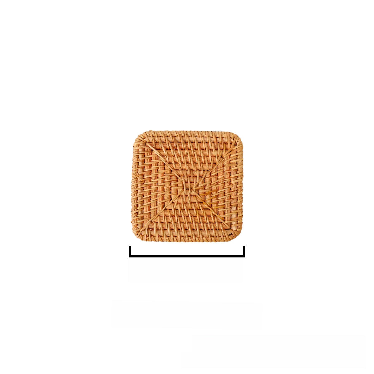 Eco-Friendly Woven Coasters - Natural Autumn Vine Material Set