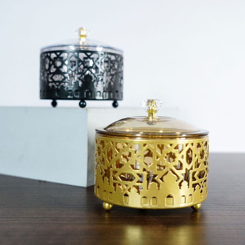 Premium Iron Geometric Home Decoration - Modern Household Ornament