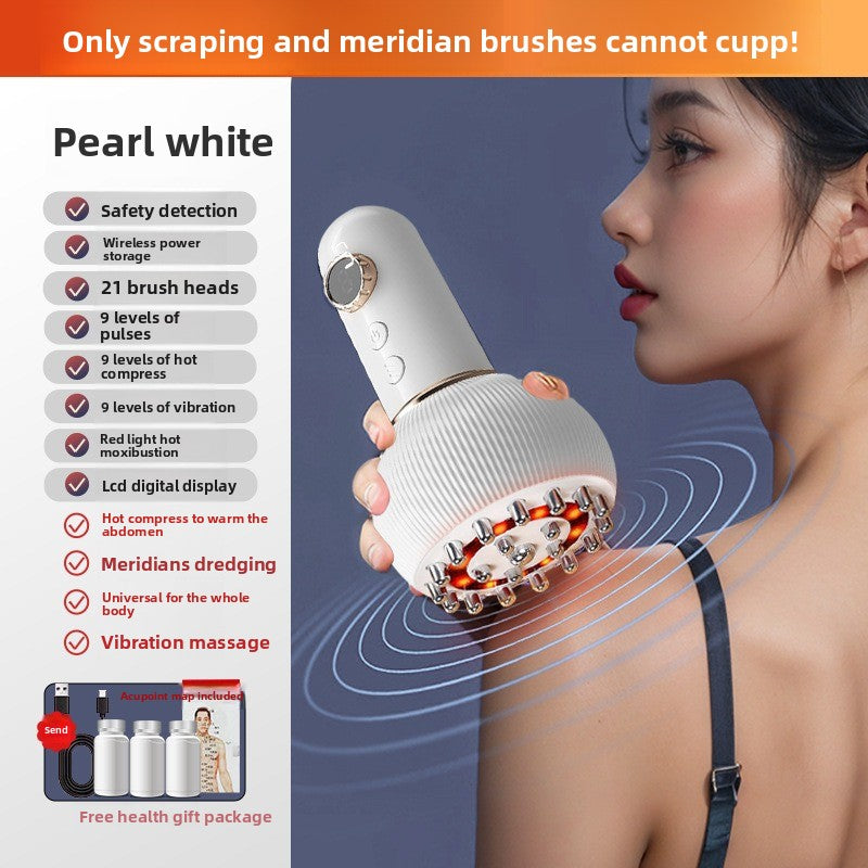 Professional Cupping Therapy Set - Traditional Chinese Medicine Vacuum Suction Cups with Essential Oils