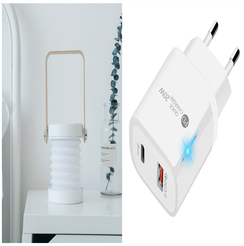 Foldable Touch Dimmable LED Reading Light - Portable USB Rechargeable Lantern for Home Decor