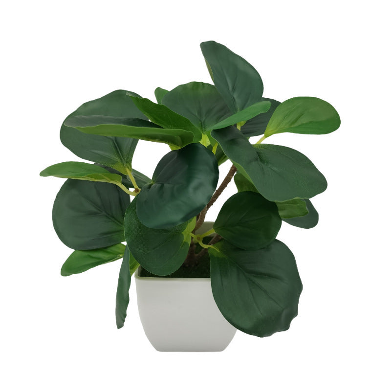 Premium 3D Printed Bonsai Decoration Set - Modern Living Room Plant Ornaments