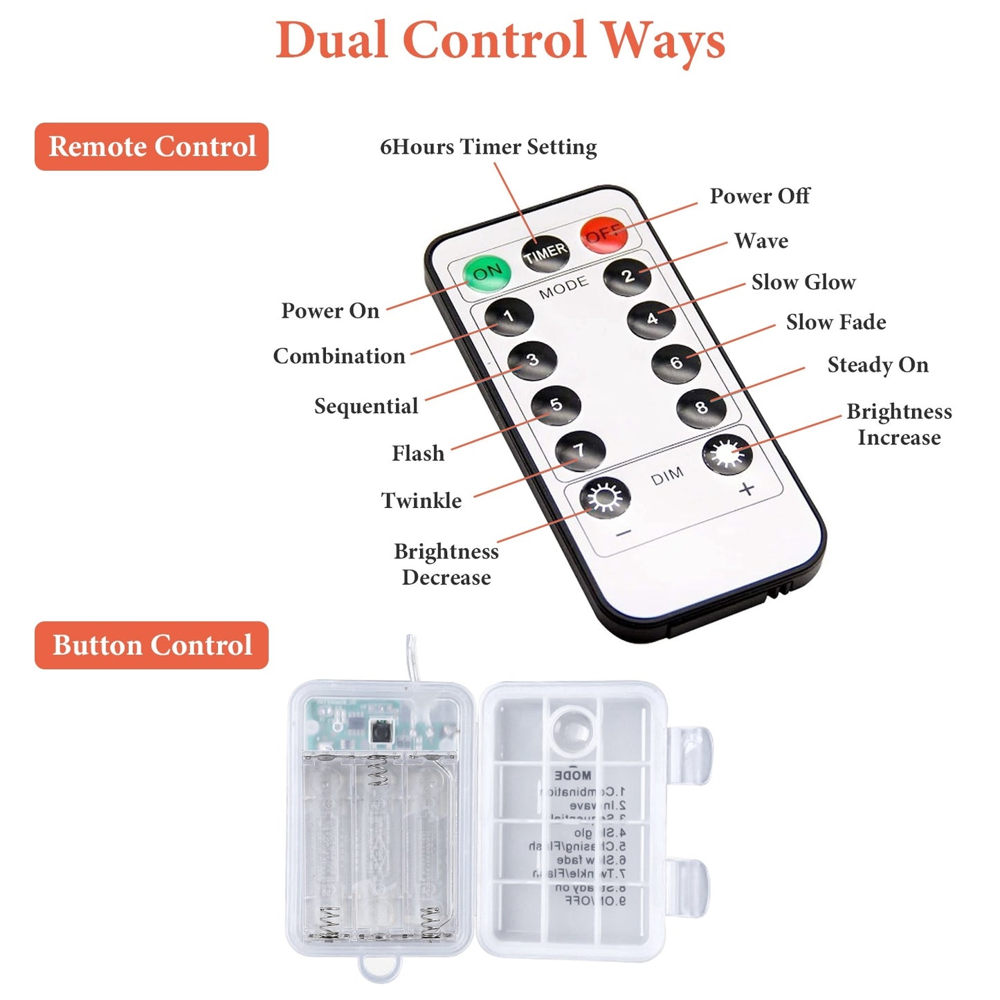 3.28ft Spider Web Light - 70 LED Battery Powered with Remote Control