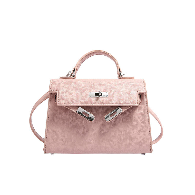 Women's Square Shoulder Bag - Classic PU Leather Handbag