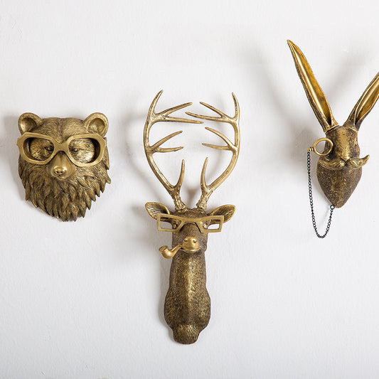 Antique Bronze Animal Pendant - Indoor Home Bedroom Decor Hanging Ornament