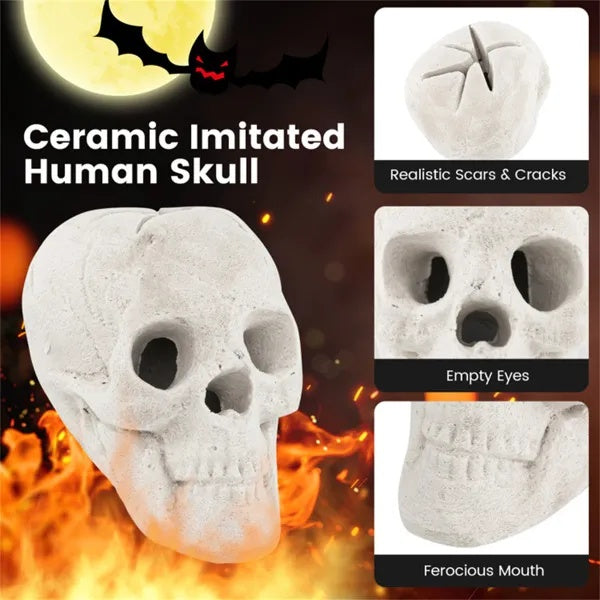 Halloween Decoration - Beige Neutral Spooky Accent