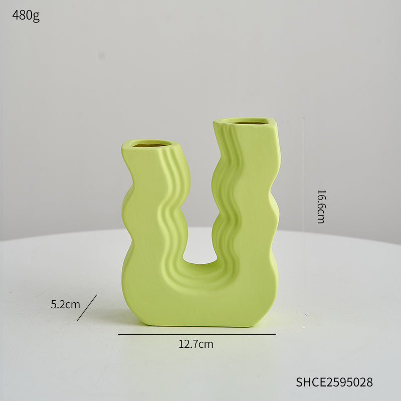 Premium Ins Vase Decoration - Modern Simple Home Centerpiece