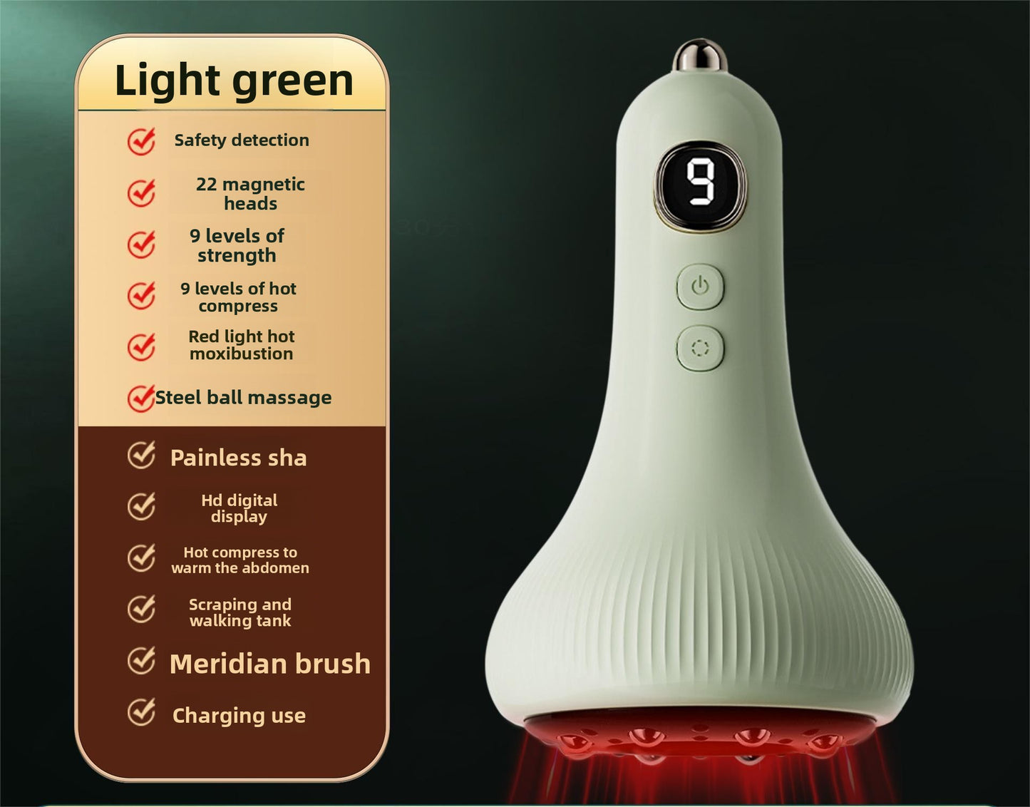 Professional Cupping Therapy Set - Traditional Chinese Medicine Vacuum Suction Cups with Essential Oils