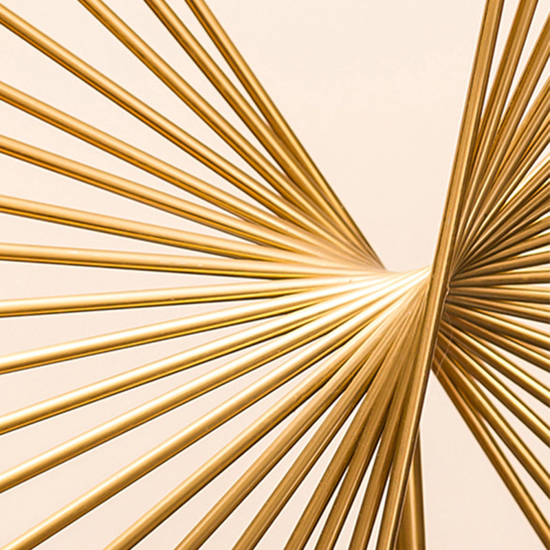 Modern Metal Sculpture - Creative Iron Home Decoration for Living Room & Office - DropOnline.co