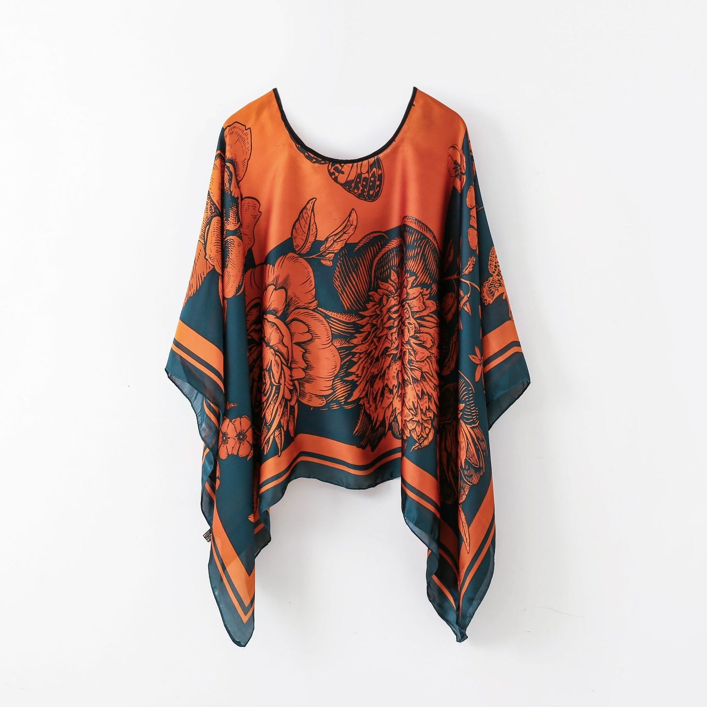 Pullover Shawl Outerwear Cover-up - Multifunctional Scarf Wrap