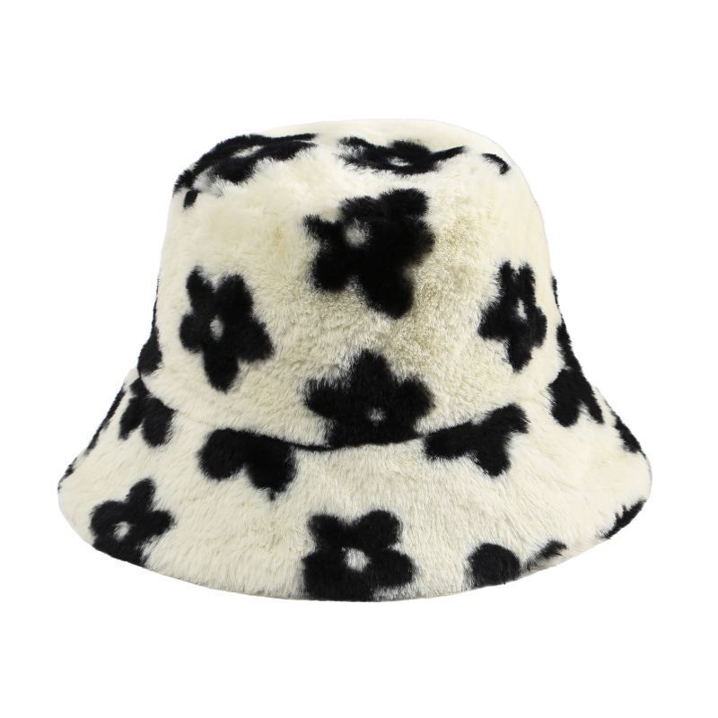 Women's Autumn Winter Warm Plush Hat - Cozy Fashion Beanie