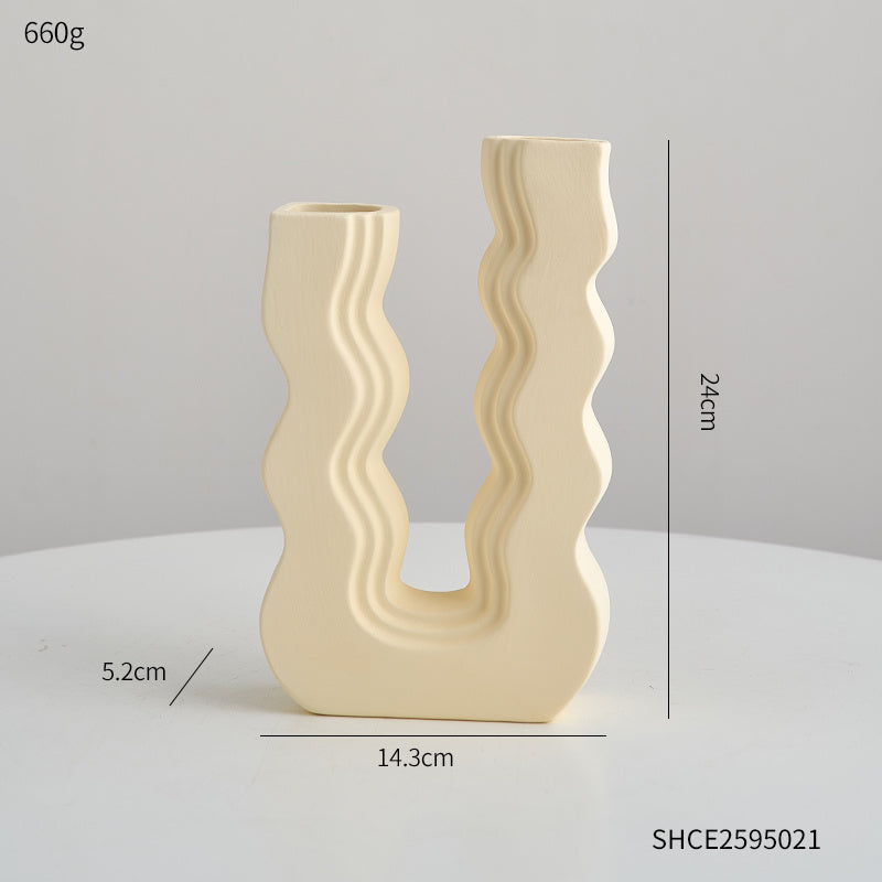 Premium Ins Vase Decoration - Modern Simple Home Centerpiece
