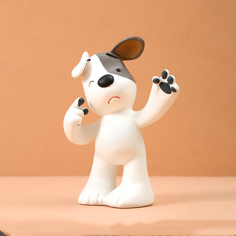 Premium Creative Living Room Puppy Decoration - Adorable Home Ornament