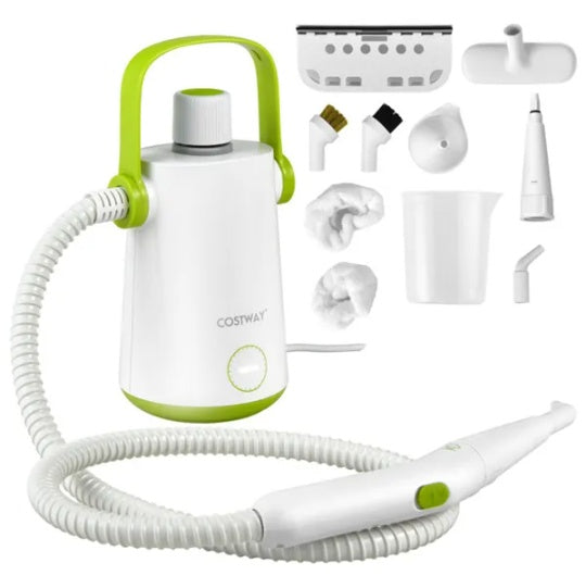Multipurpose Steam Cleaner  High-Temp Steam, 2-3 Bar Pressure, 10.2oz Tank & Continuous Cleaning