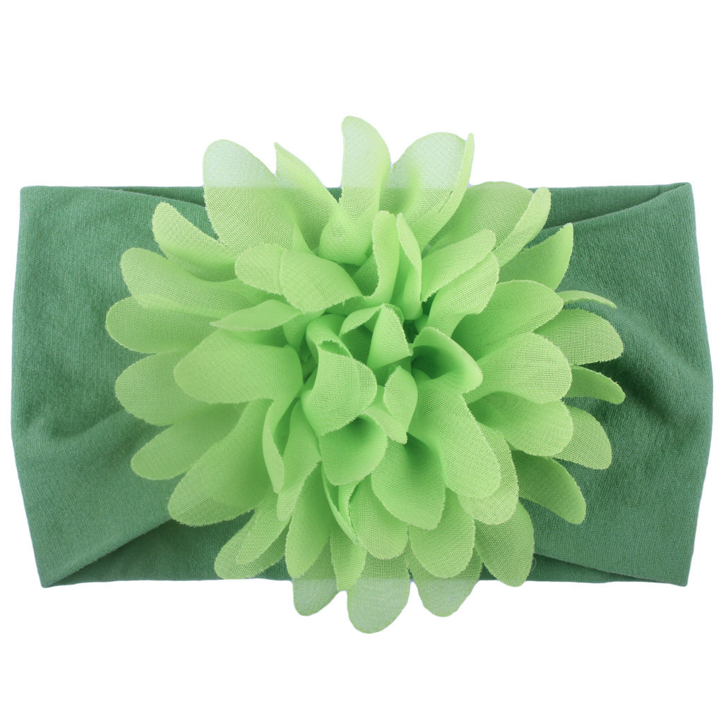 Chiffon Flower Baby Headband - Cute Princess Hair Accessories for Infant Girls