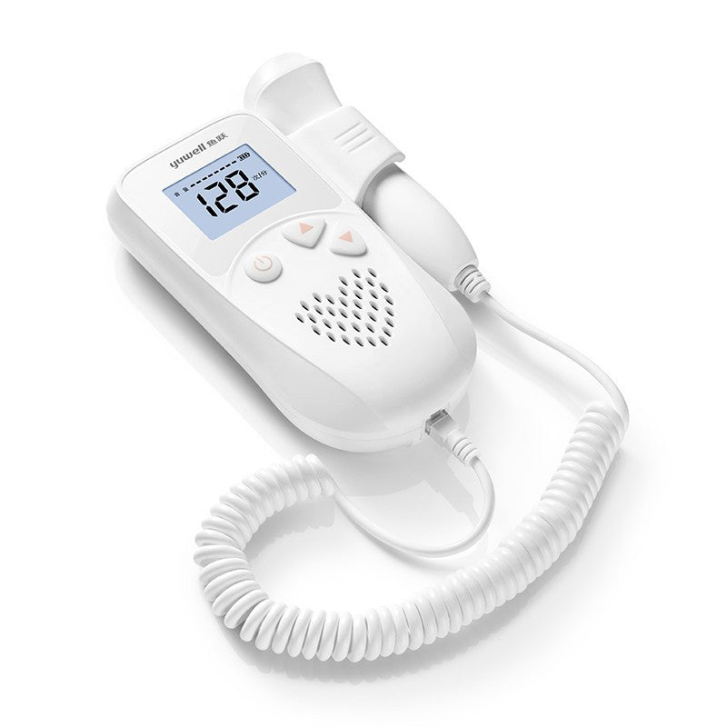 Fetal Heart Rate Monitor - Home Pregnancy Baby Heartbeat Detector & Doppler