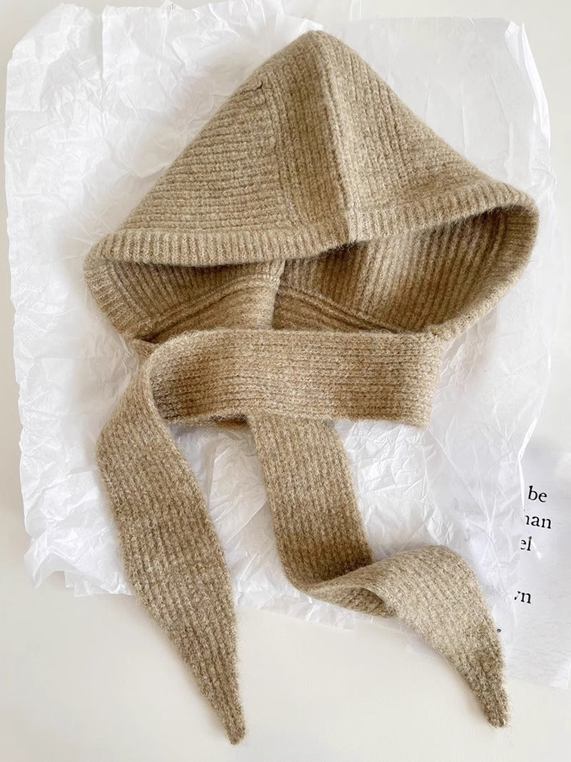 Bandage Warm Balaclava - Retro Pullover Earmuffs Hat