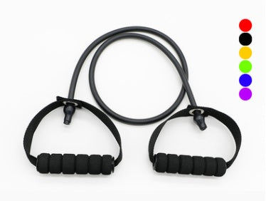 Latex Resistance Bands Set - Fitness Exercise Tubes with Handles