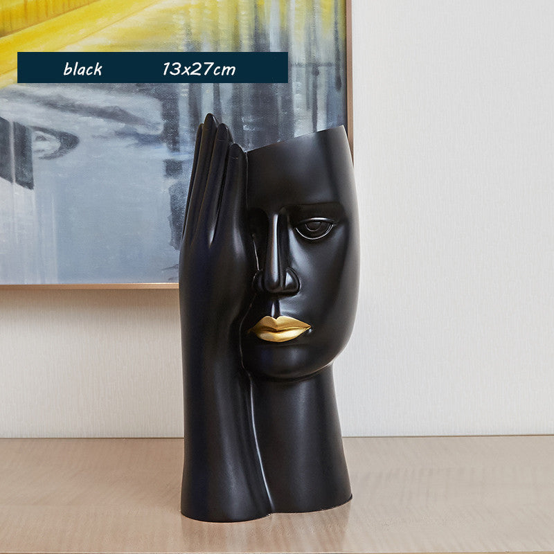 Premium Art Light Luxury Vase - Modern Home Decoration Centerpiece