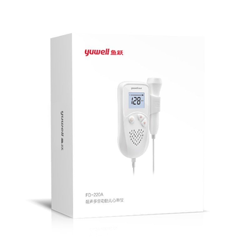 Fetal Heart Rate Monitor - Home Pregnancy Baby Heartbeat Detector & Doppler