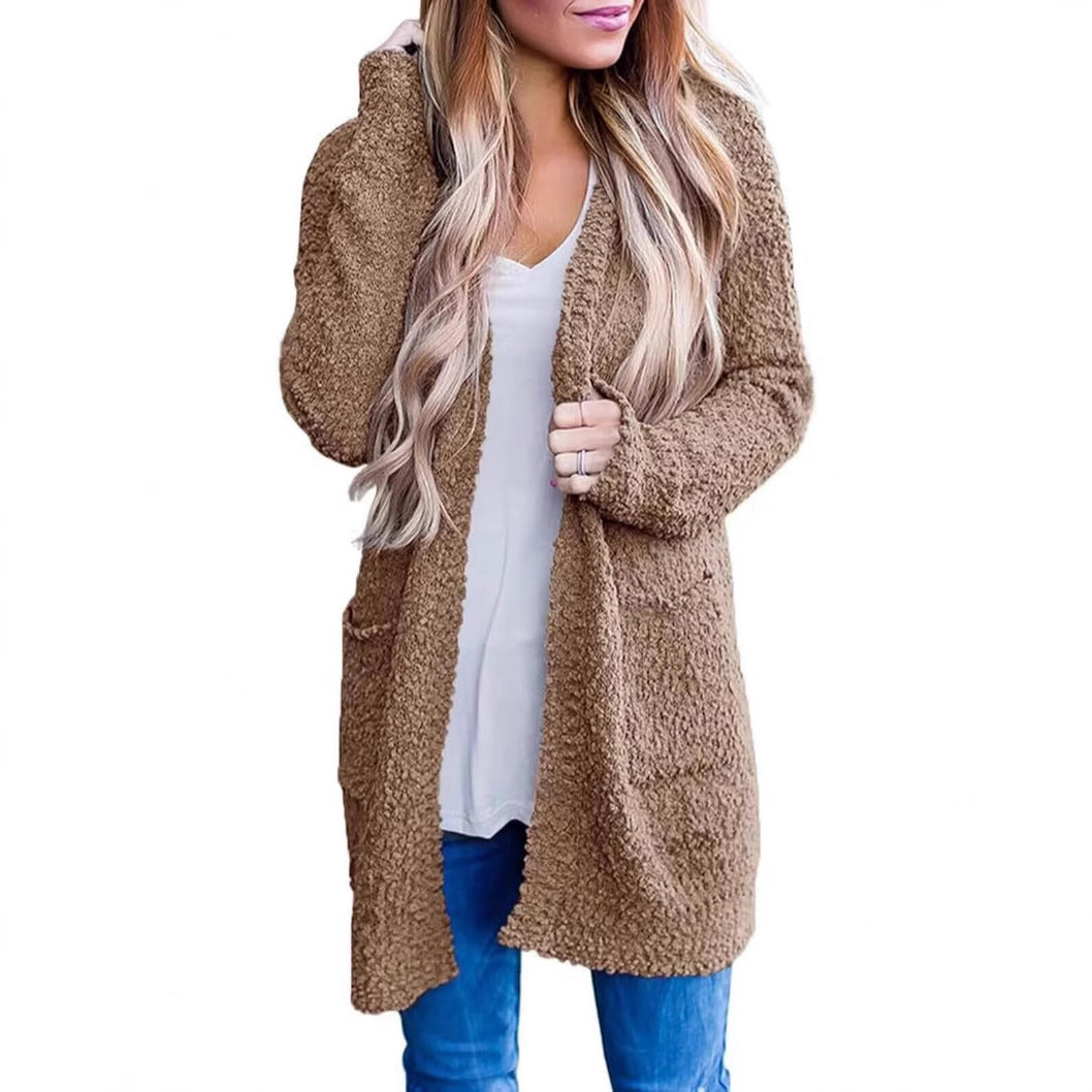 Soft Polar Fleece Cardigan