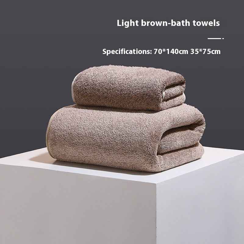 Men's Fashion Personalized Coral Fleece Towel Bath
