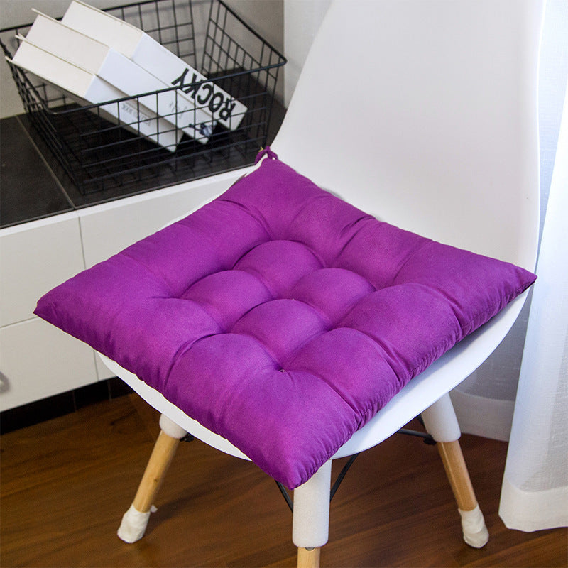 Solid Color Padded Cushion Chair Cushion Office Chair Cushion