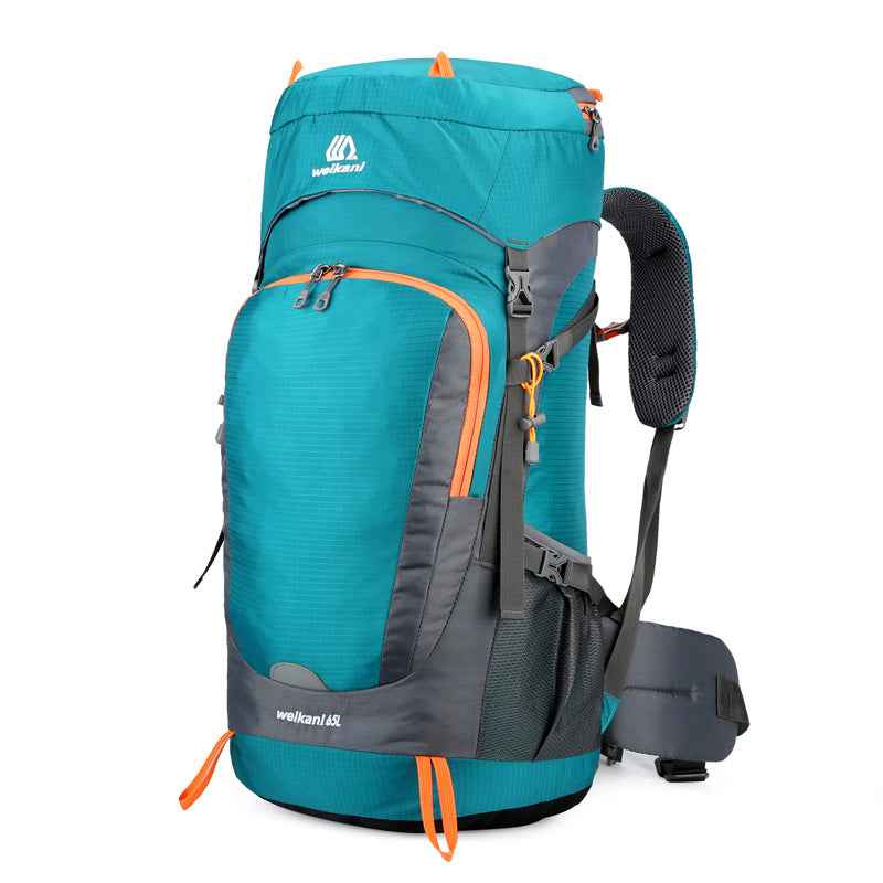 Mountaineering Nylon Hiking Camping Backpack Men