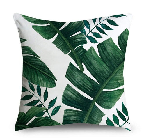 Sheets Cactus Pattern Cushion Cover Printed Polyester Pillow Case 45 45CM Throw Pillow Case Decorative For Home Office Room