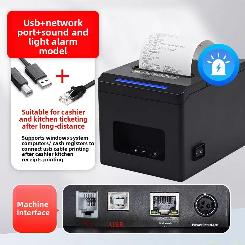 Thermal Receipt Printer - 80mm USB Bluetooth WiFi POS Printer