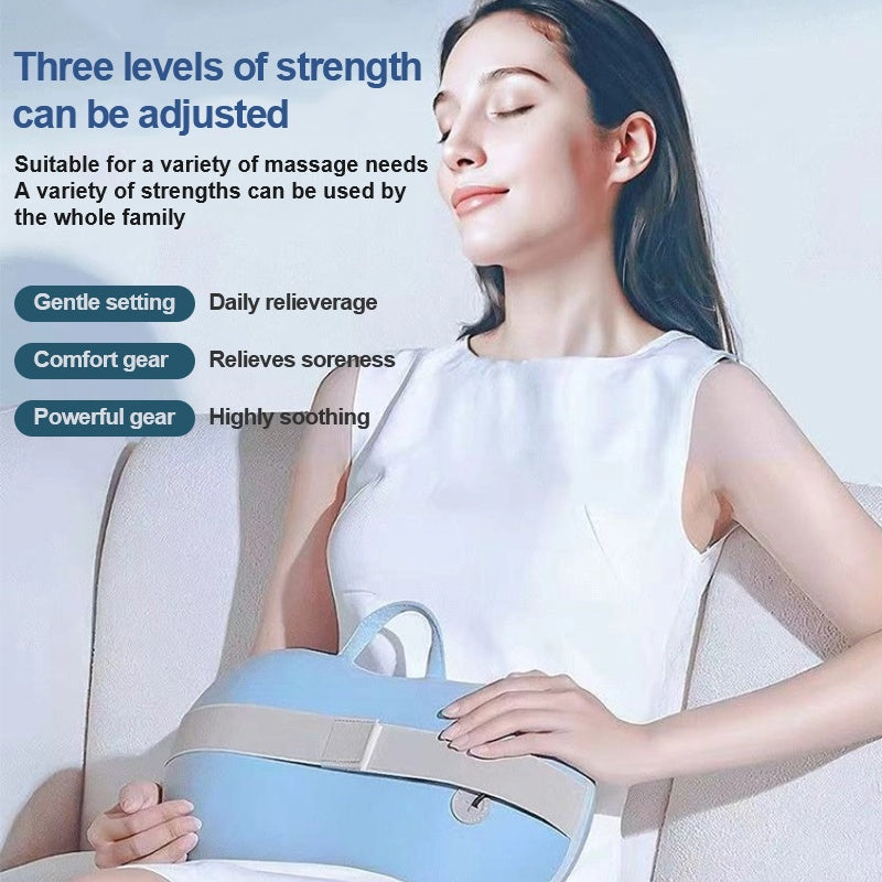 Massage The Back And Neck With Heated, Kneading Deep Tissue Massage Pillows