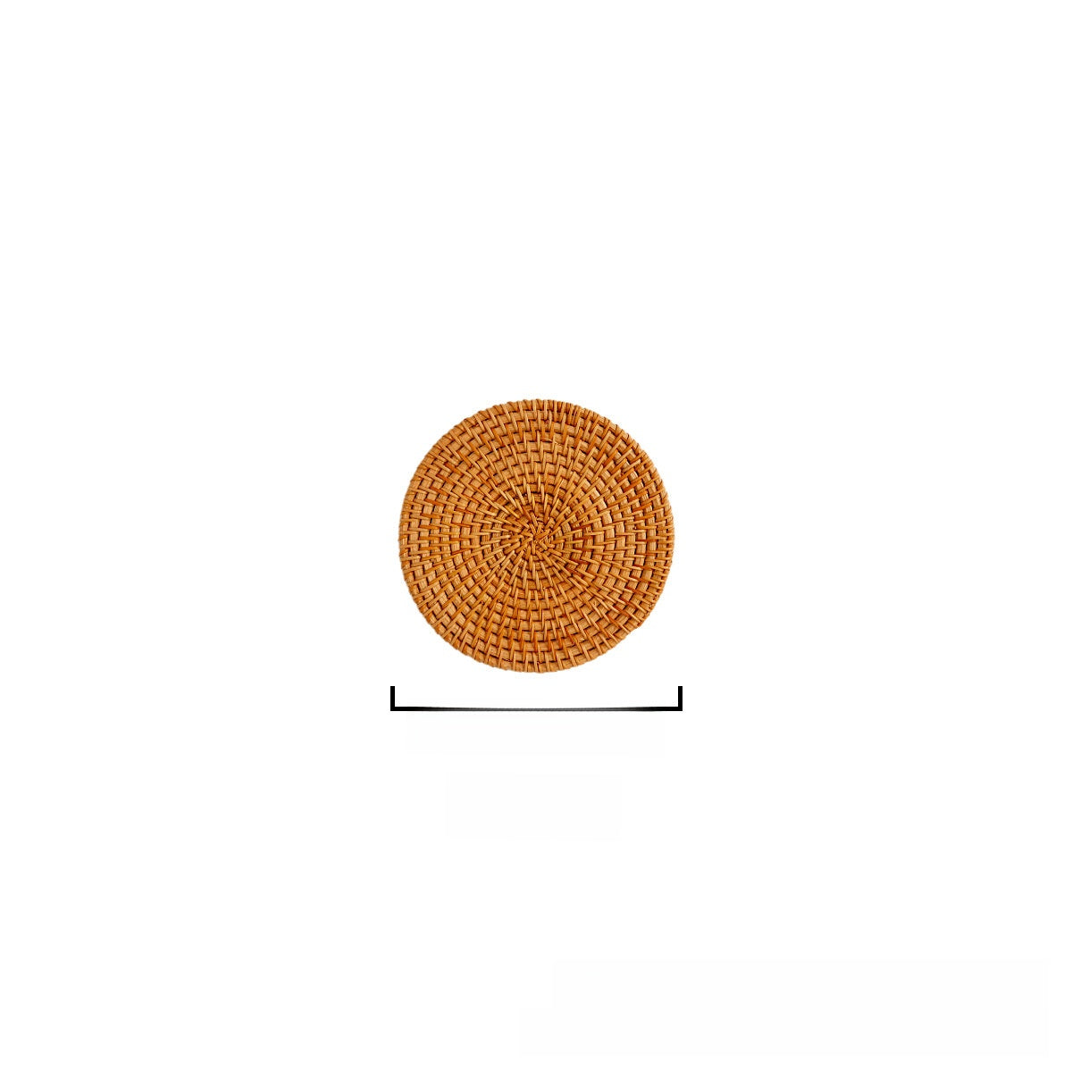 Eco-Friendly Woven Coasters - Natural Autumn Vine Material Set