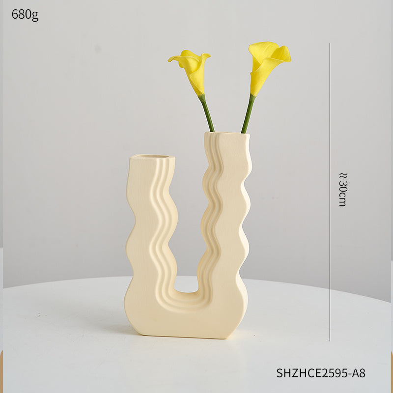 Premium Ins Vase Decoration - Modern Simple Home Centerpiece