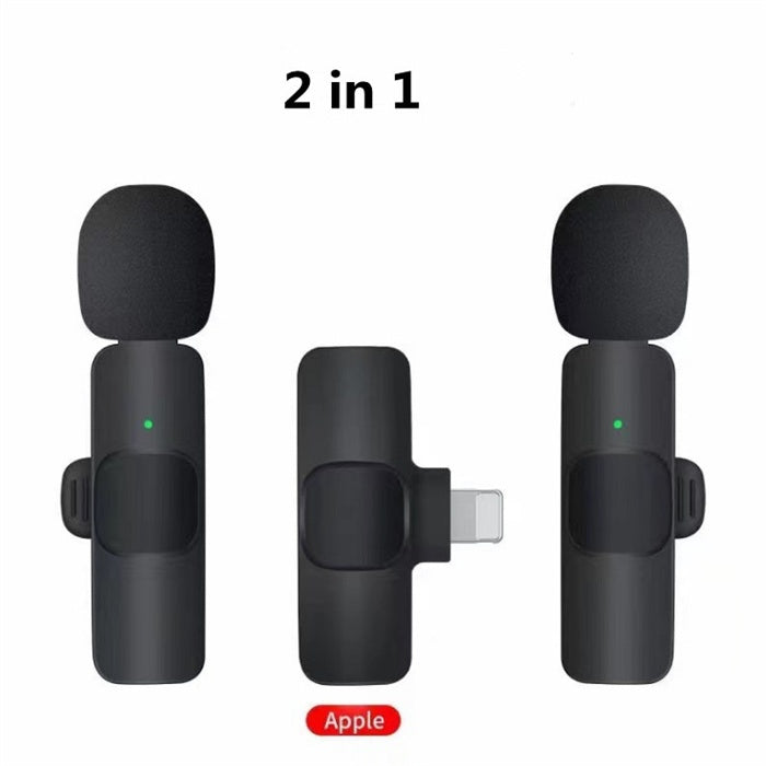 Professional Mobile Phone Microphone - Clip-On Lavalier Mic for Recording & Streaming