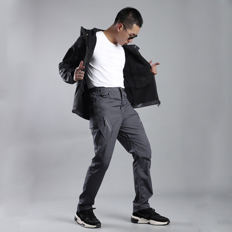 Men's Breathable Simple Casual Beach Trousers - Lightweight Summer Pants