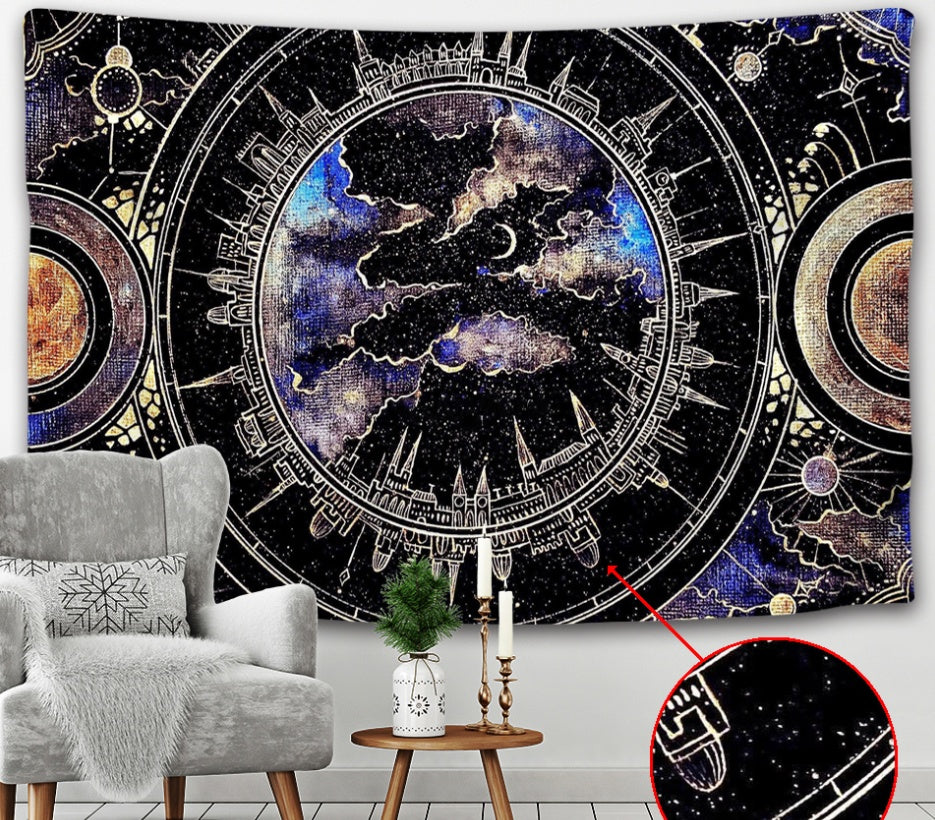 Tapestry Home Decor Bedroom Background Cloth - Decorative Wall Hanging Art for Living Space