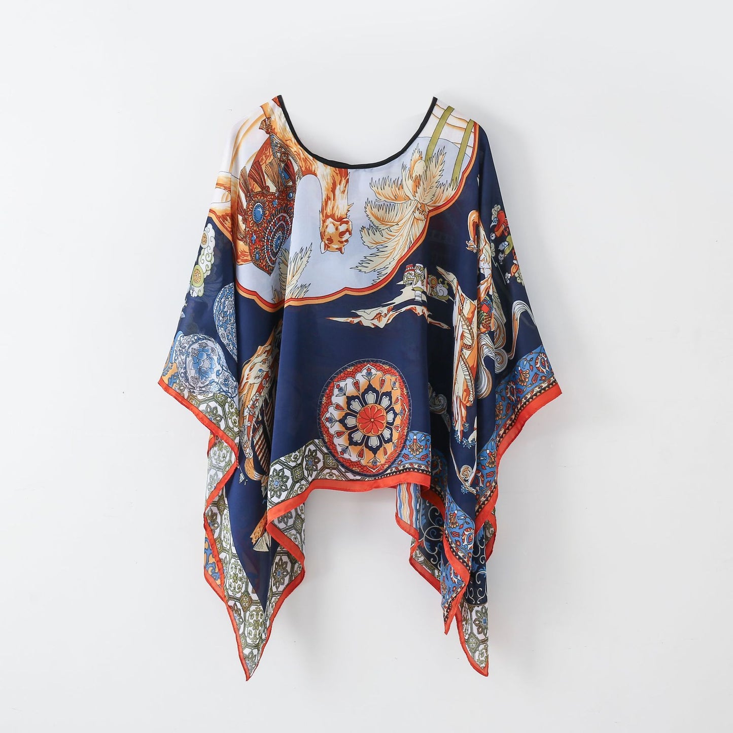 Pullover Shawl Outerwear Cover-up - Multifunctional Scarf Wrap